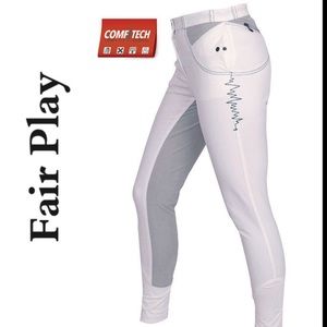 NWT Fair Play Electra Full Seat Show Breeches Size 34L